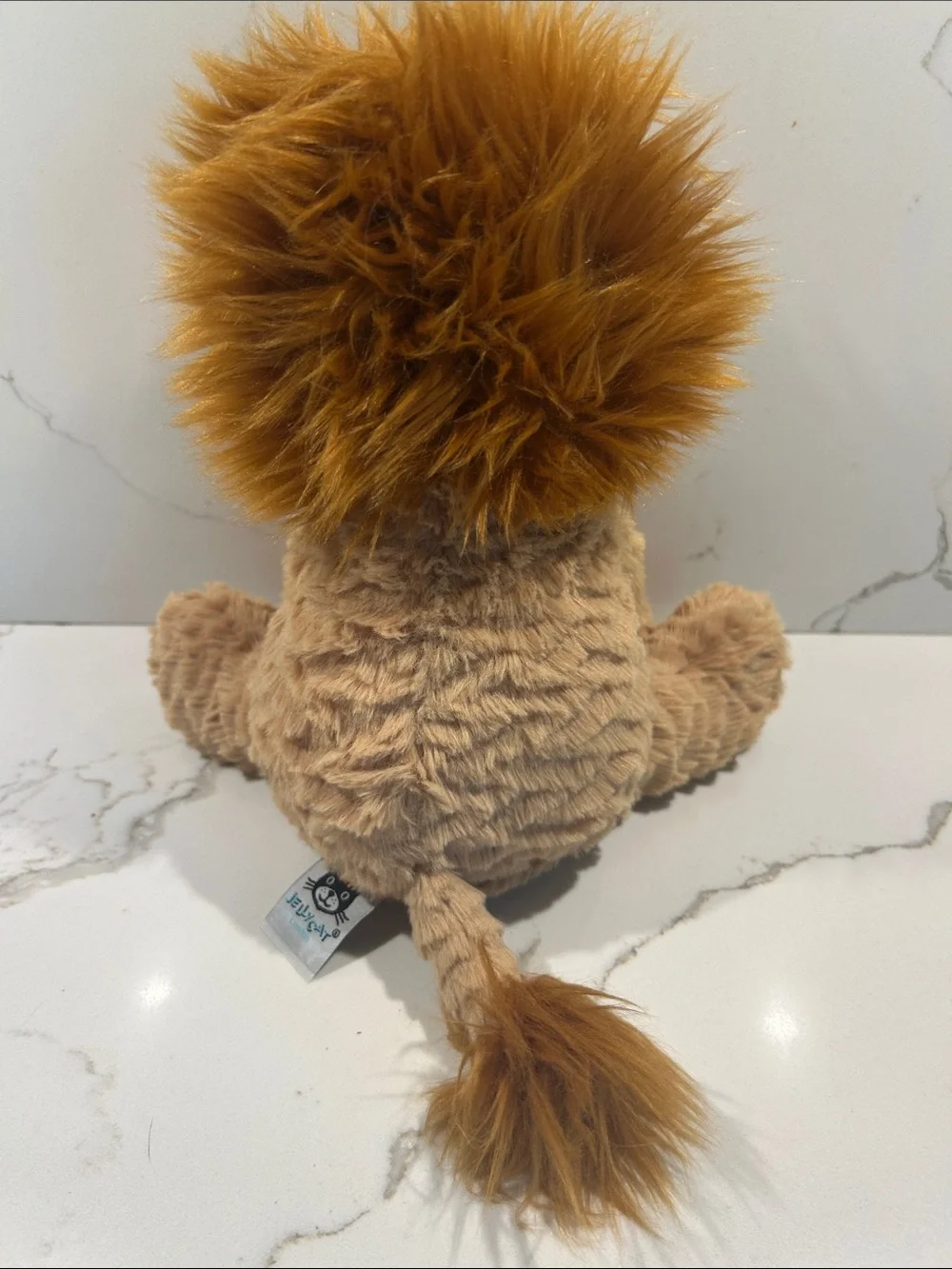 Jellycat London Fuddlewuddle Beige and Golden Brown Plush Lion